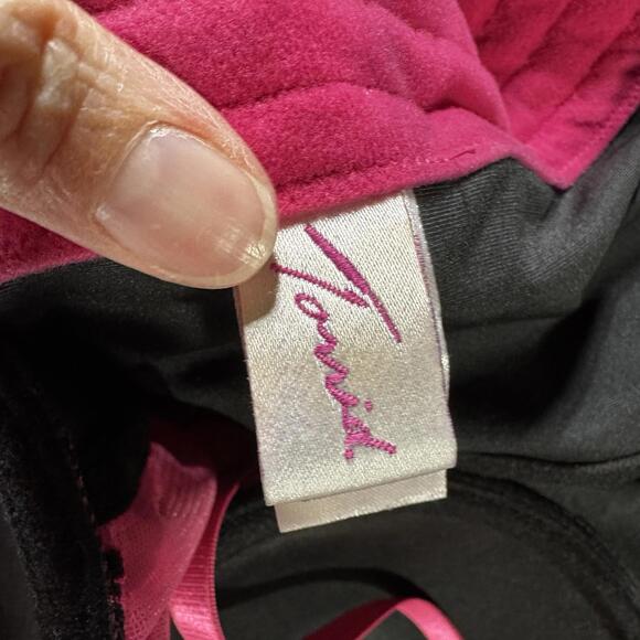 Torrid corset lingerie top 1x black pink 90s y2k vintage coquette goth vampire - Picture 3 of 5